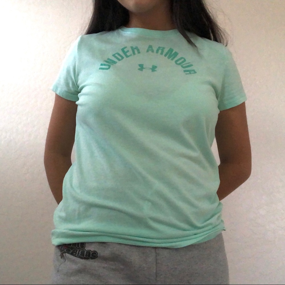 Under Armor Teal T-Shirt